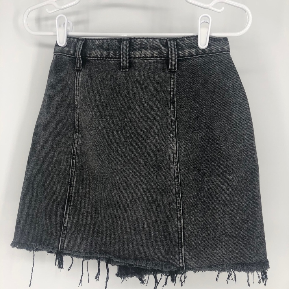 Free People Parker Skirt NEW Black Size 24 - Picture 5 of 7